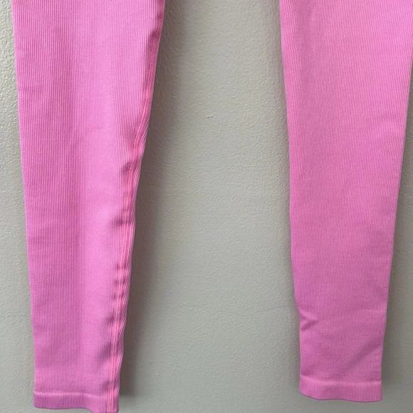 Spiritual Gangster Love Ribbed Leggings - Pink - XS/S - Picture 3 of 9